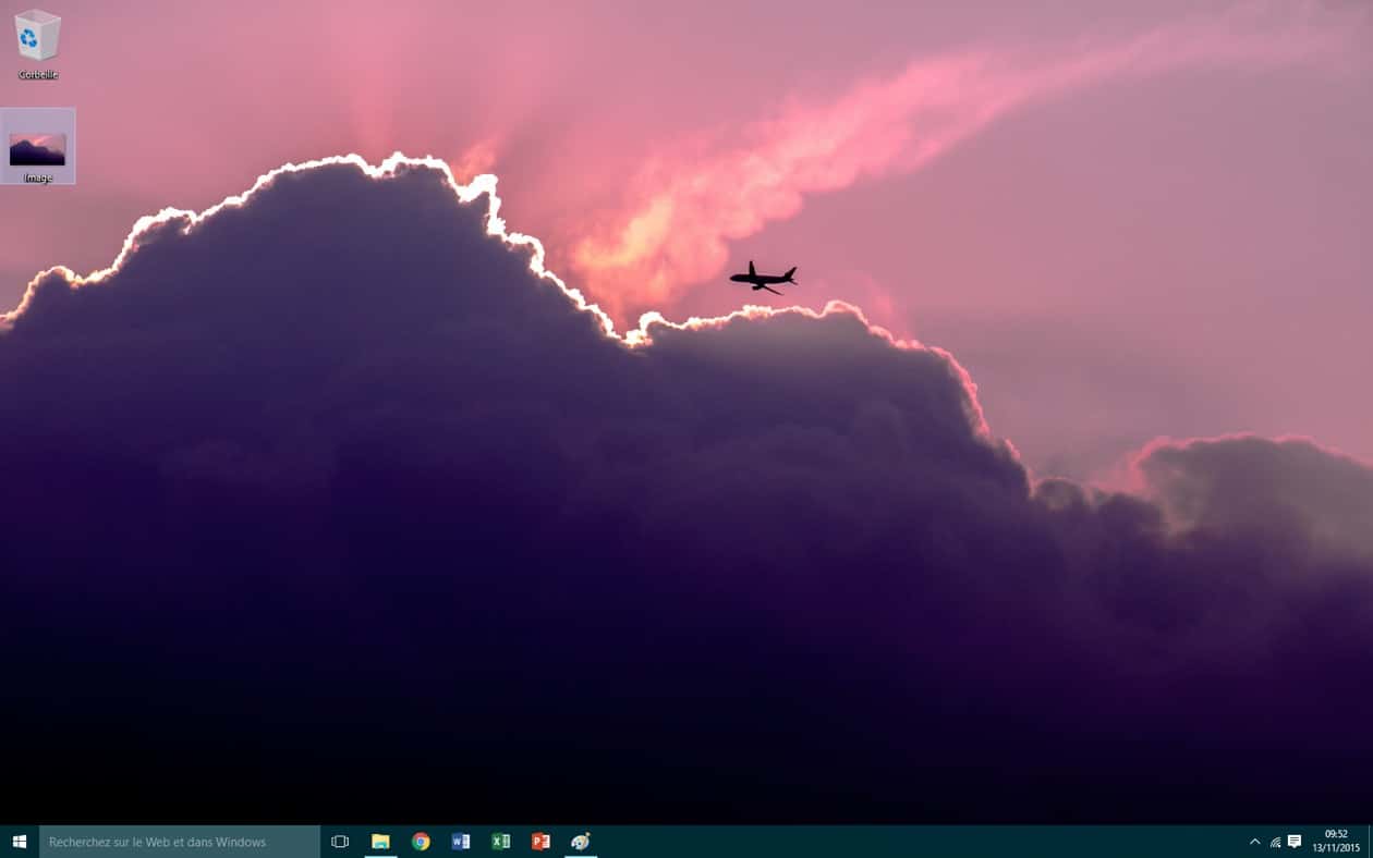 Changer le fond d'écran à partir d'une image
